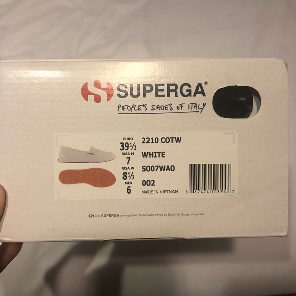 Women’s Superga sneakers size 8.5 - Picture 3 of 3